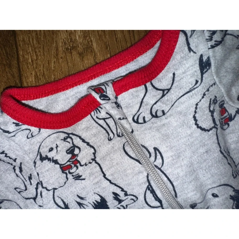 Preemie Baby Boy Sleeper Outfit Romper Zipper Cotton Reborn Doll Animal‎ Dogs